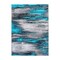 Flash Furniture Turquoise 6' x 9' Abstract Design Accent Area Rug ACD-RG1100-69-TQ-GG - alternate 2